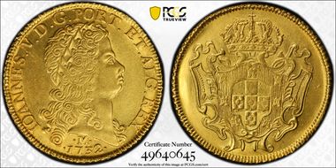 1732-M 12800 R Mald-105.12 Fleur de Lys Edge MS61