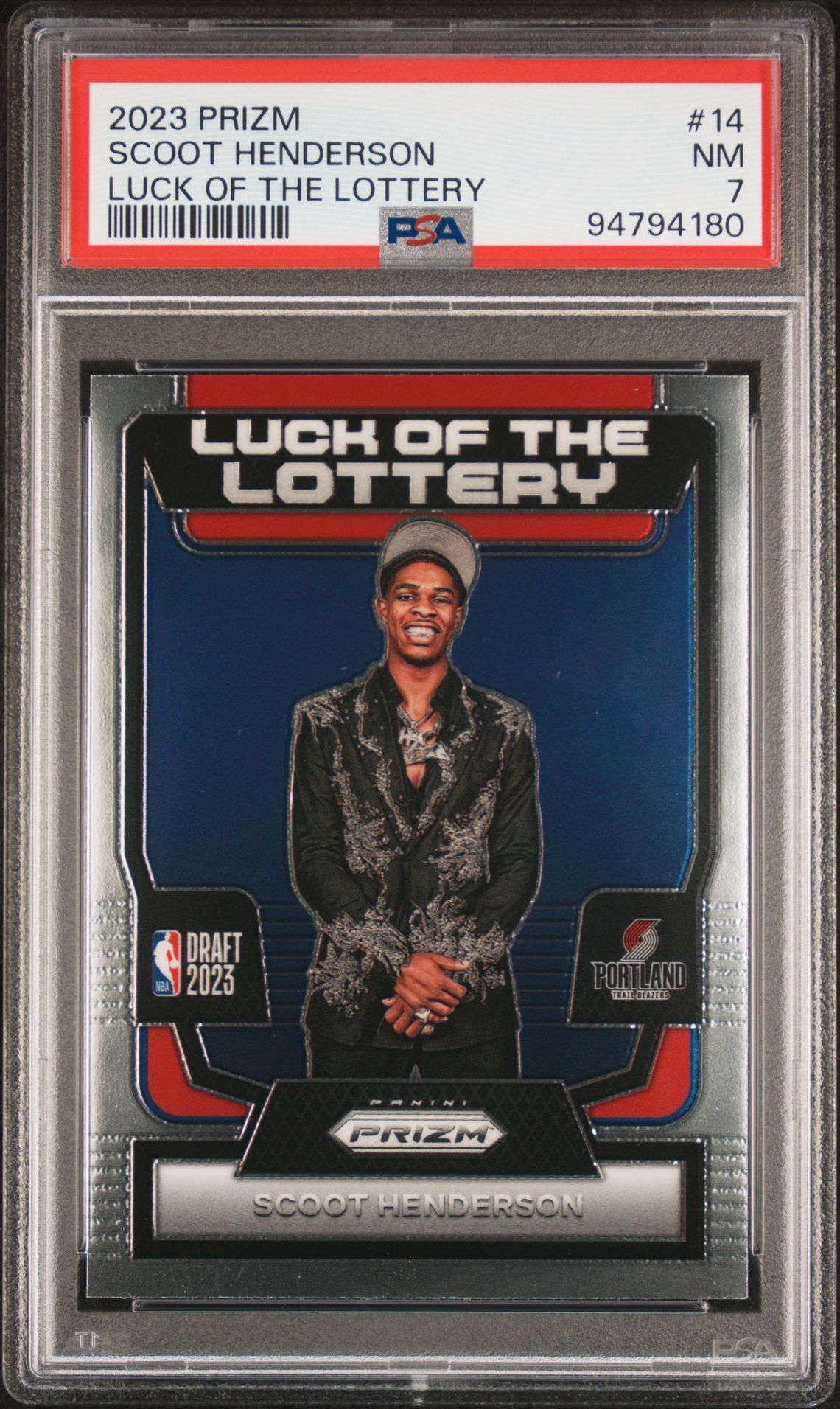 2023 Panini Prizm #14 Scoot Henderson front