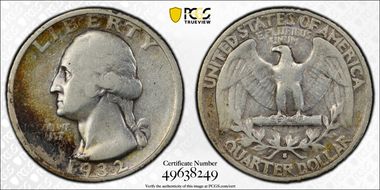 1932-S 25C F15