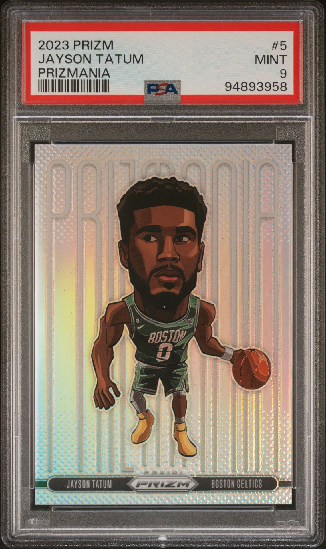 2023 Panini PANINI PRIZM PRIZMANIA #5 Jayson Tatum front