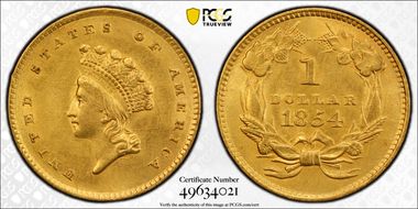 1854 G$1 Type 2 N1