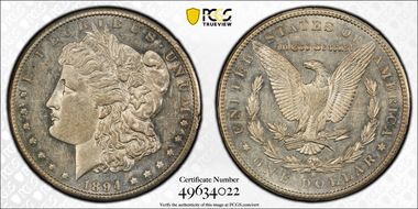 1894-S $1 AU55