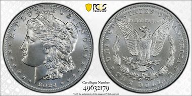 2024 $1 Morgan Dollar First Strike MS69