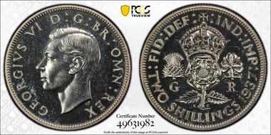 1937 Florin S-4081 PR64