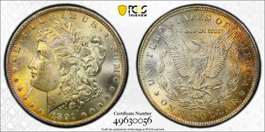 1891-CC $1 MS64