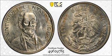 1966-Mo 25C Closed beak MS66