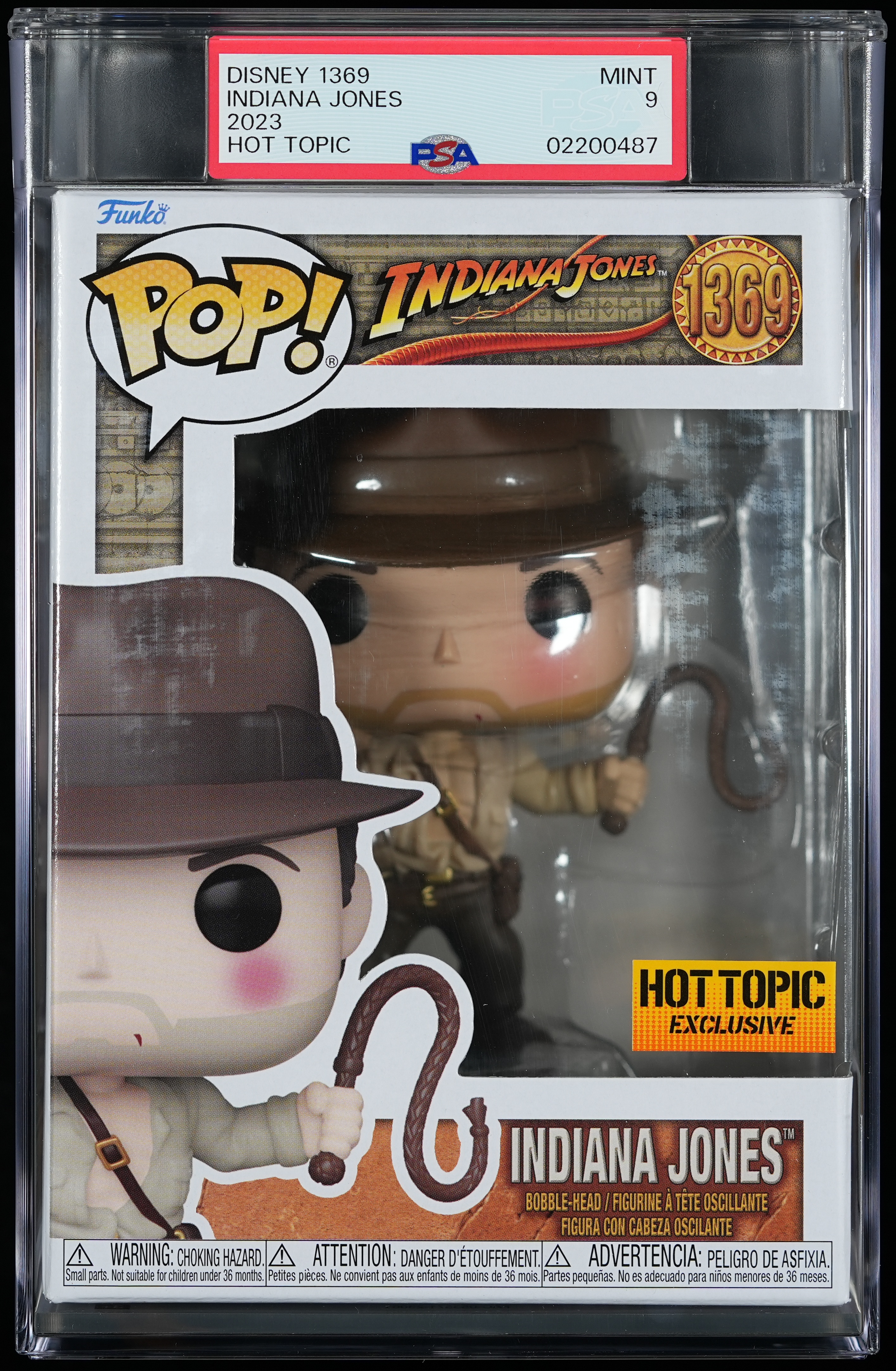 Disney 1369 Indiana Jones Hot Topic
