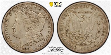 1901-S $1 VF25