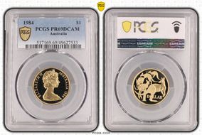 1984 $1 PR69DCAM