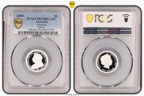 2000 $2 Victoria  Silver PR70DCAM