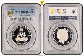 2001 50C South Australia PR69DCAM