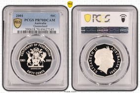 2001 50C Queensland PR70DCAM