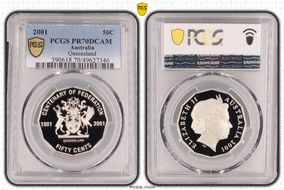 2001 50C Queensland PR70DCAM