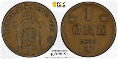 1894 Öre AU58BN