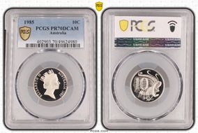 1985 10C PR70DCAM
