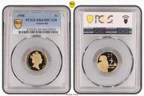 1998 $2 PR69DCAM