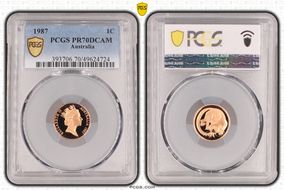 1987 1C PR70DCAM