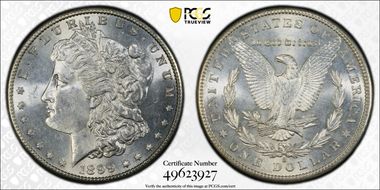1899-S $1 MS61