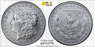 2024 $1 Morgan Dollar First Strike MS70