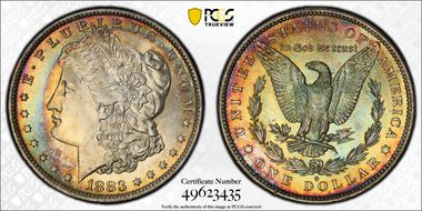1883-O $1 MS65