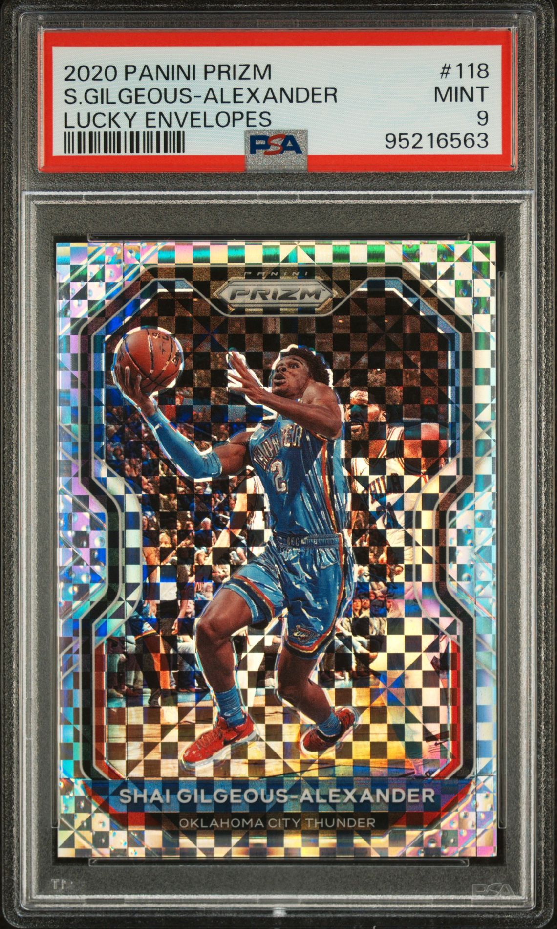 2020 Panini Prizm LUCKY ENVELOPES #118 S.Gilgeous-Alexander front