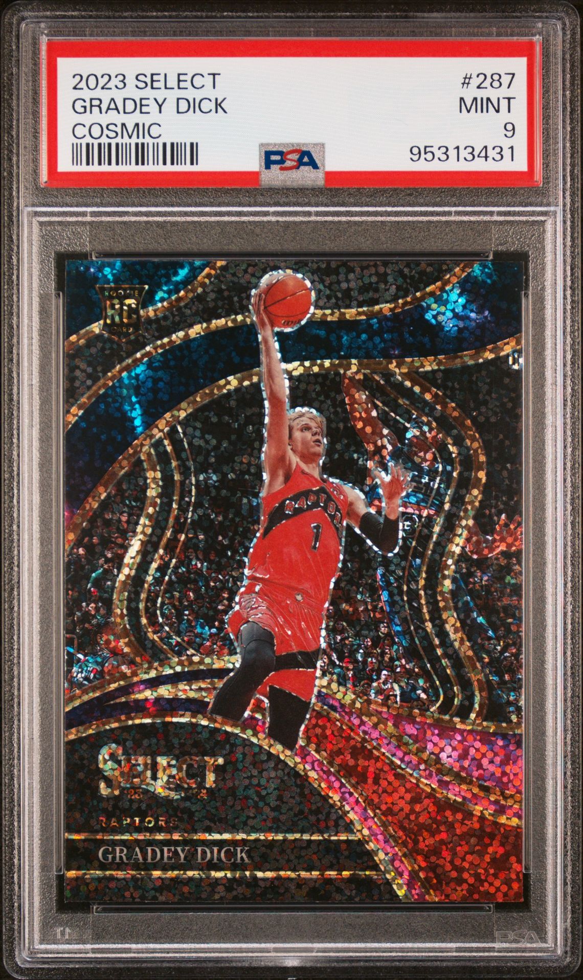 2023 Panini PANINI SELECT COSMIC #287 Gradey Dick front