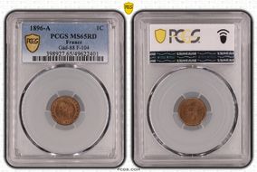 1896-A 1C Gad-88 F-104 MS65RD