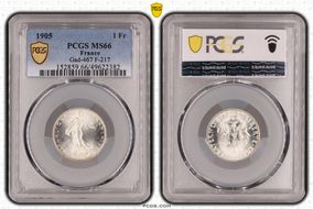 1905 1 Fr Gad-467 F-217 MS66