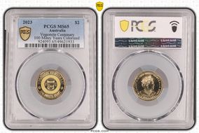 2023 $2 Vegemite Centenary Colorized 100 Mitey Years MS65