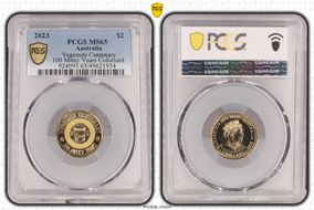 2023 $2 Vegemite Centenary Colorized 100 Mitey Years MS65