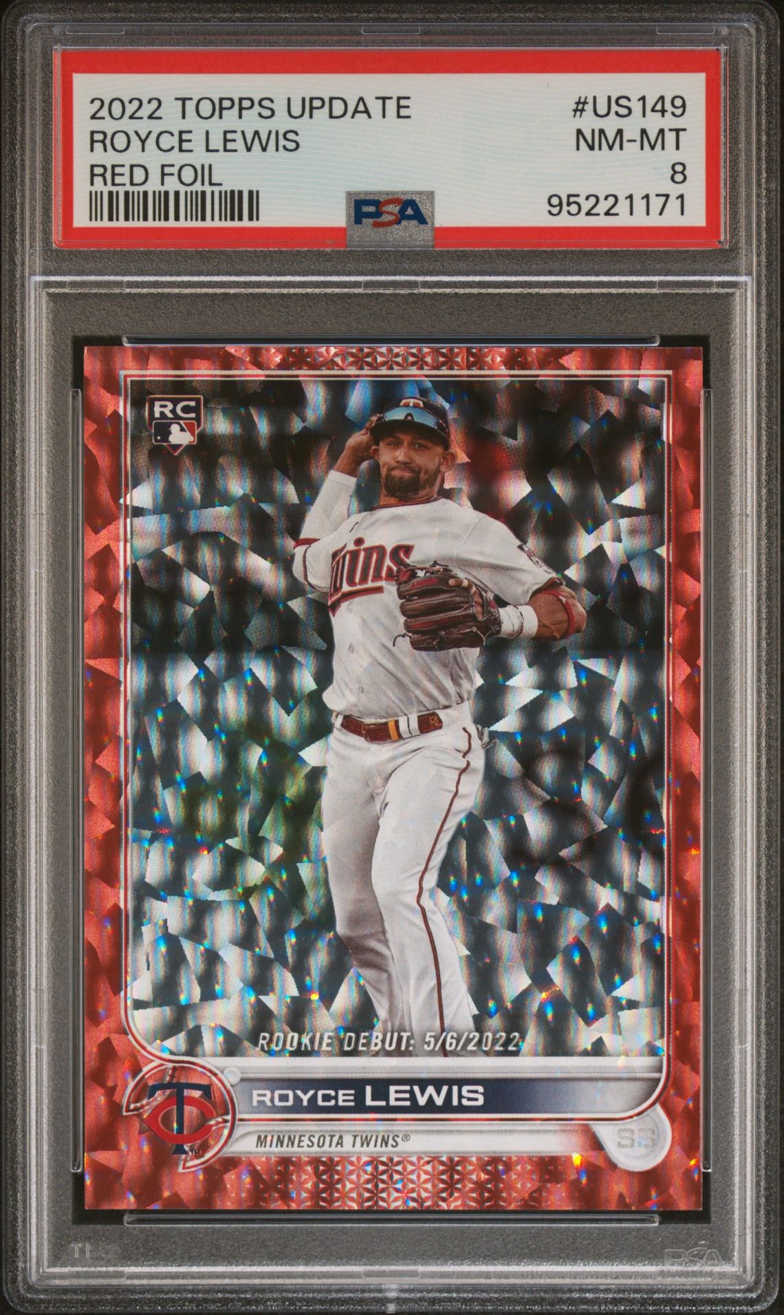 2022 Topps Topps Update Red #US149 Royce Lewis front