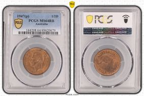 1947(p) 1/2D MS64RB