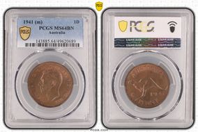 1941 (m) 1D MS64BN