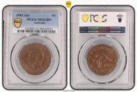 1941 (m) 1D MS63BN