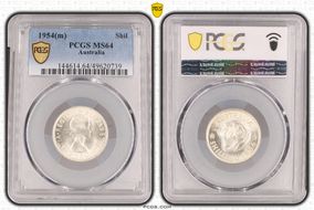 1954(m) Shil MS64