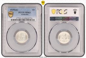 1939(m) 6D MS63