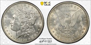 1904 $1 MS61