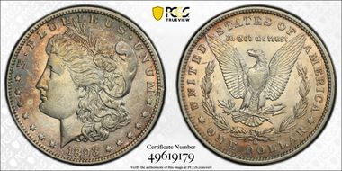 1893-O $1 AU53