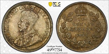 1915 10C MS65