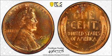 1938 1C PR65RD