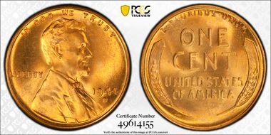 1944-D 1C OMM, FS-512 MS66RD