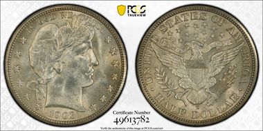 1903-S 50C MS64