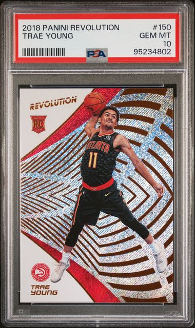 Panini Galactic Trae Young front