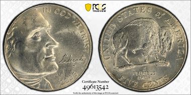 2005-P 5C Bison MS65