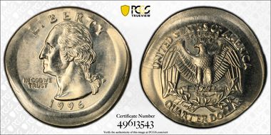 1996-P 25C MS64