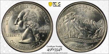 2006-D 25C Colorado MS65