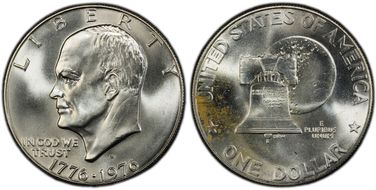 1976-S $1 Silver MS67