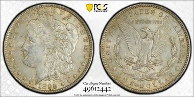 1898 $1 AU53