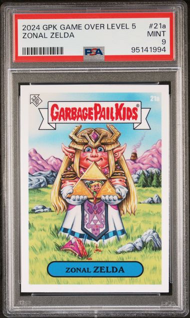 2024 Topps Garbage Pail Kids #21A ZONAL ZELDA front