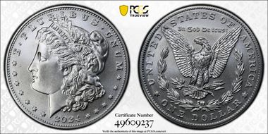 2024 $1 Morgan Dollar First Strike MS70